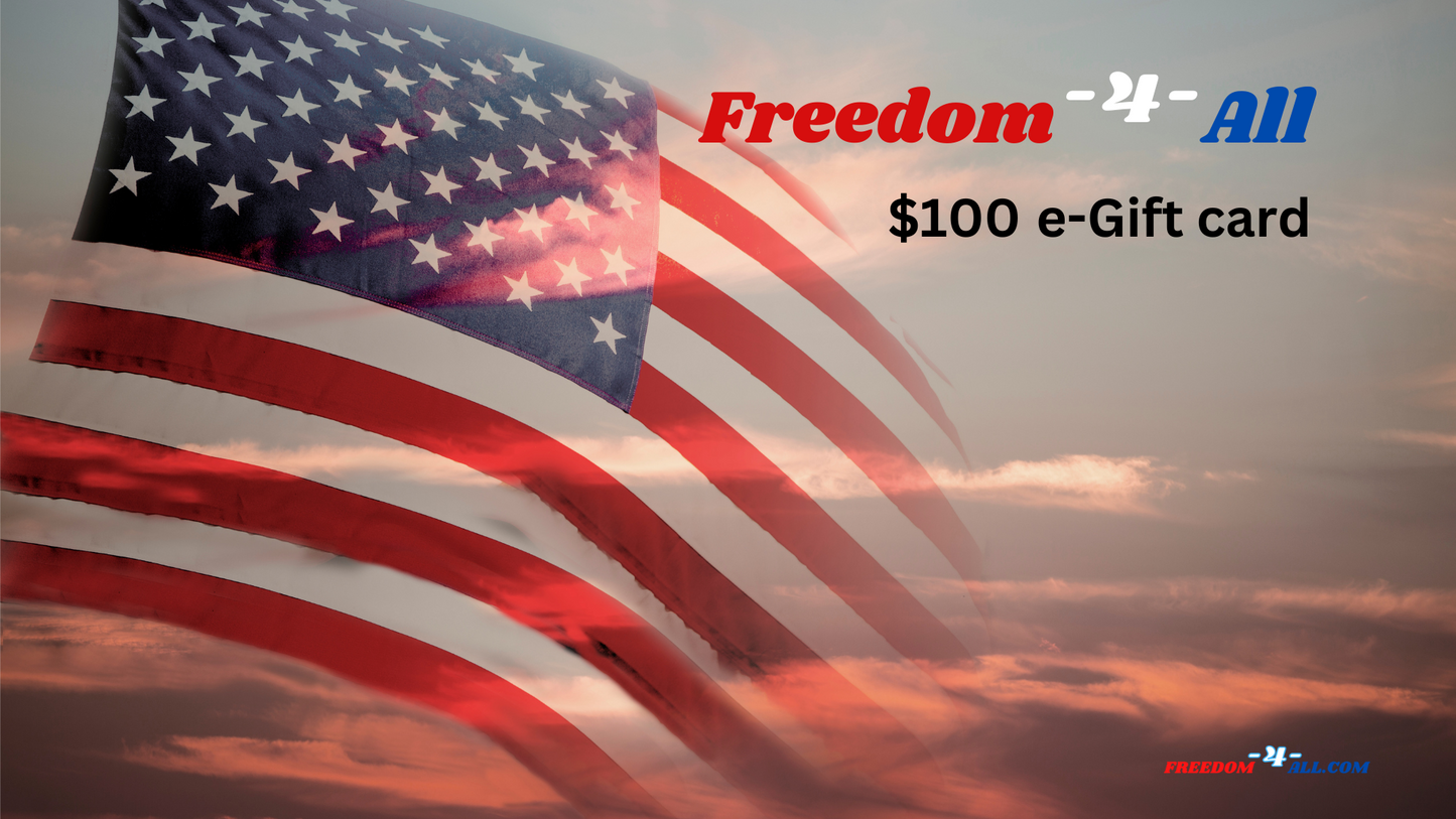 Freedom-4-All e-Gift Card