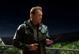 Arnold Schwarzenegger as the terminator.