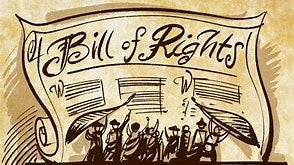 Hand drawn pic of Bill of Rights.