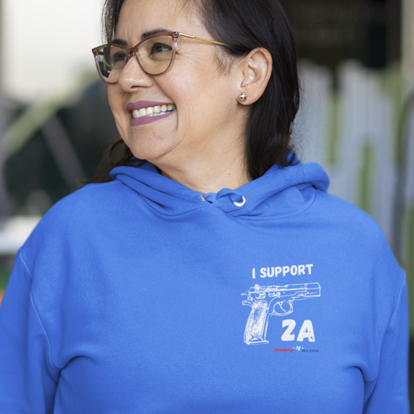 (2A-05) I Support 2A Unisex Hoodie
