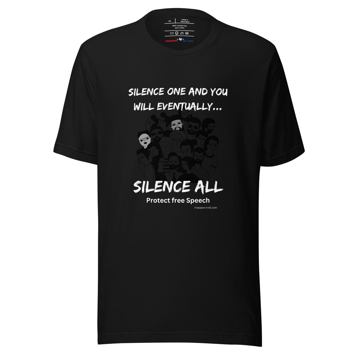 (1A-05) Silence All Unisex T-Shirt